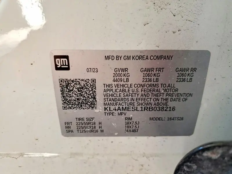 2024 BUICK ENCORE GX SPORT TOURING  