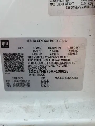 2024 CHEVROLET SILVERADO K2500 HEAVY DUTY LT  