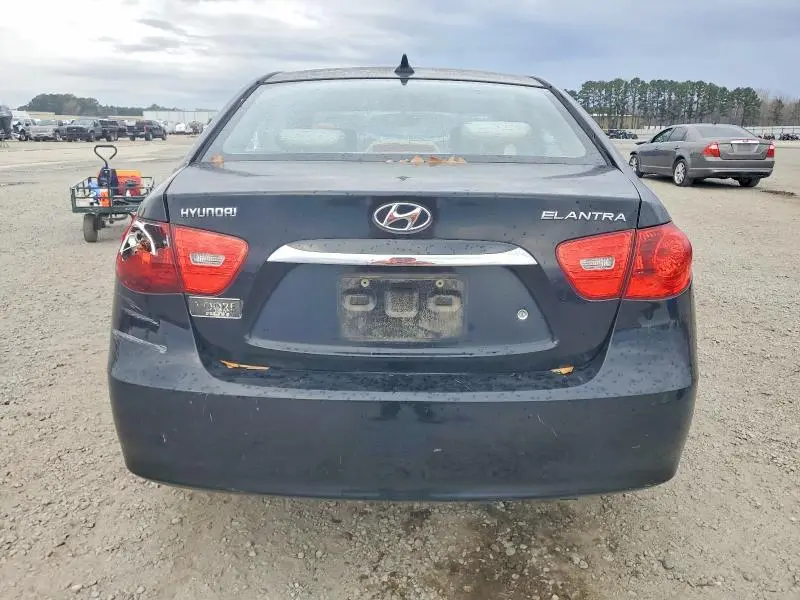 2010 HYUNDAI ELANTRA BLUE  