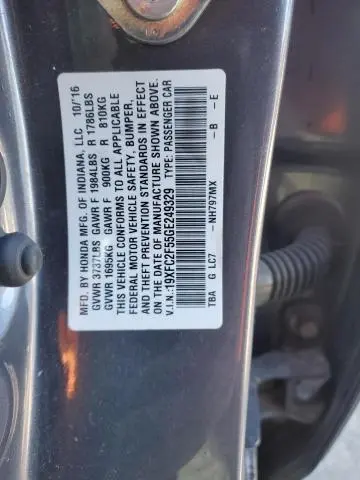2016 HONDA CIVIC LX