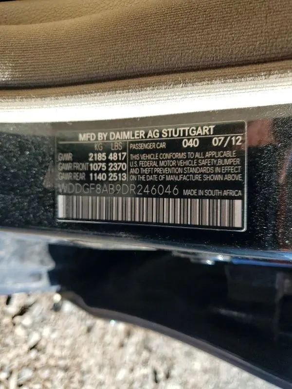 2013 MERCEDES-BENZ C 300 4MATIC  