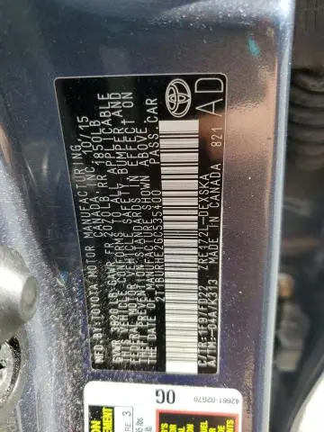 2016 TOYOTA COROLLA L  