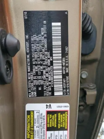 2010 TOYOTA VENZA   