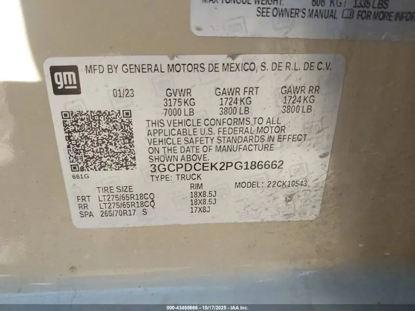 2023 CHEVROLET SILVERADO 1500 4WD  SHORT BED CUSTOM TRAIL BOSS