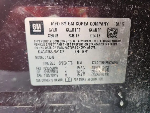 2018 BUICK ENCORE PREFERRED  