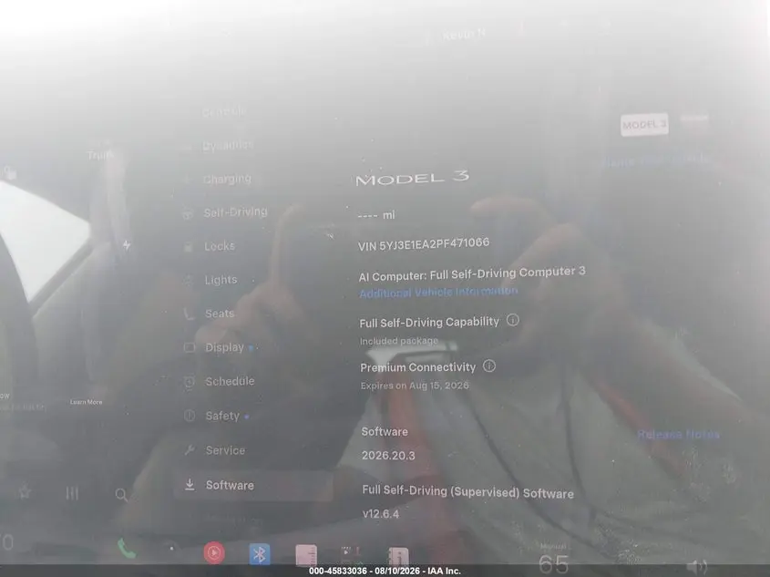 2023 TESLA MODEL 3 REAR-WHEEL DRIVE