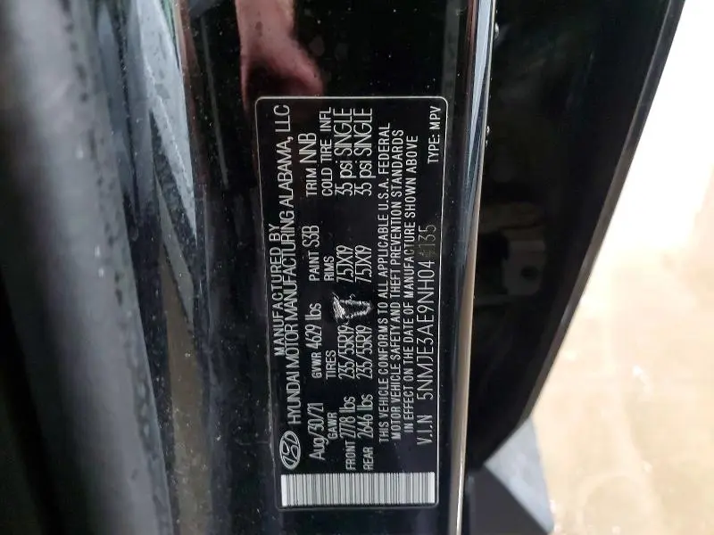 2022 HYUNDAI TUCSON LIMITED  