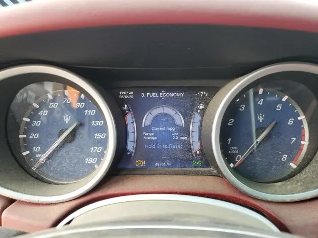 2015 MASERATI GHIBLI S