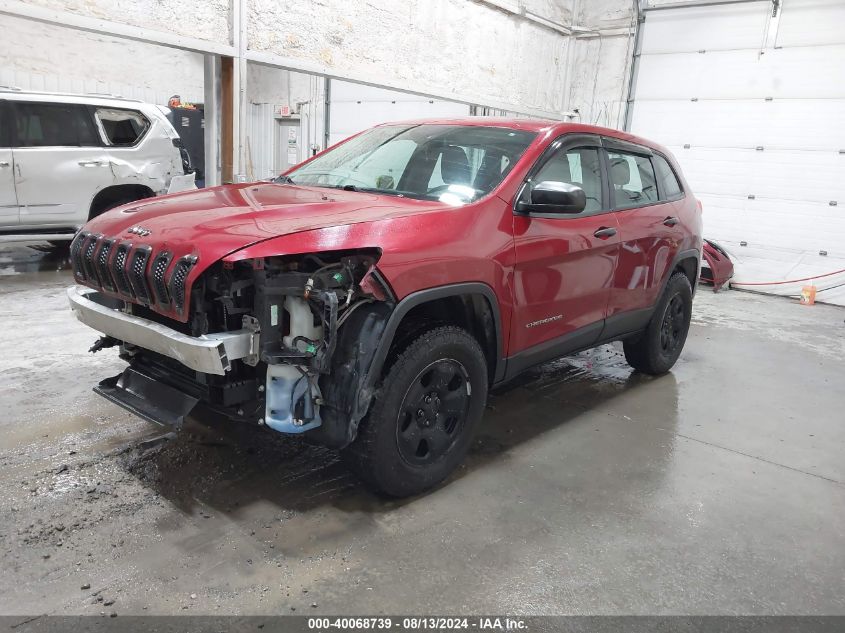 2017 JEEP CHEROKEE SPORT 4X4