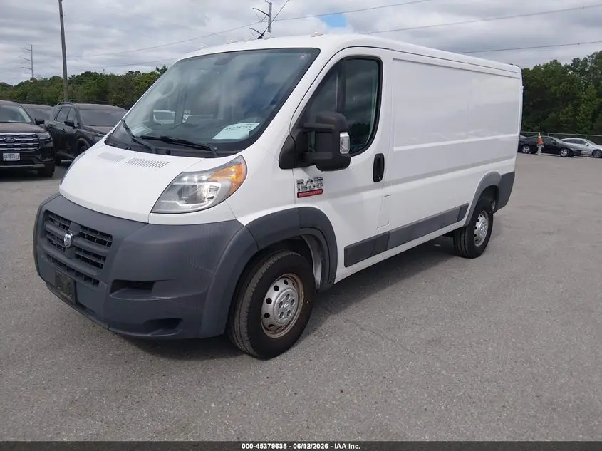 2018 RAM PROMASTER 1500 LOW ROOF 136 WB