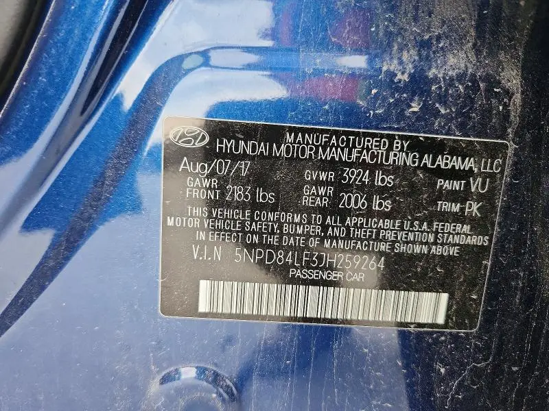 2018 HYUNDAI ELANTRA VALUE EDITION  