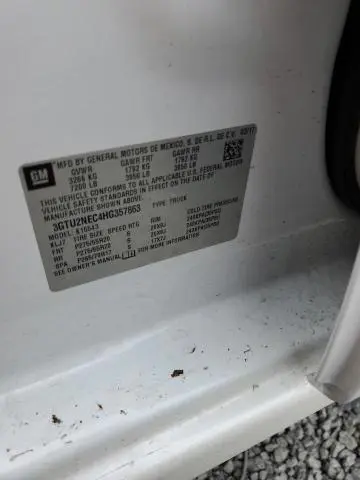 2017 GMC SIERRA K1500 SLT  
