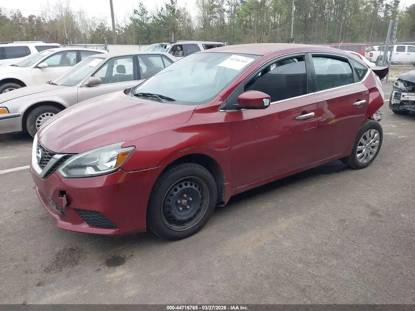 2017 NISSAN SENTRA SV