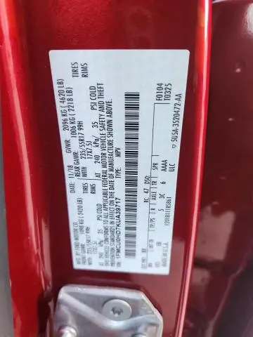2019 FORD ESCAPE SEL  