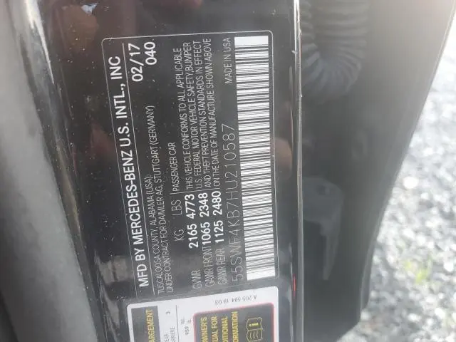 2017 MERCEDES-BENZ C 300 4MATIC  