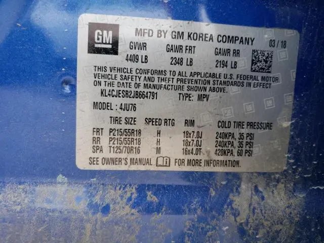 2018 BUICK ENCORE PREFERRED  