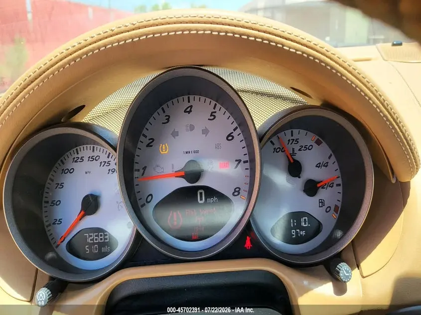 2011 PORSCHE BOXSTER S
