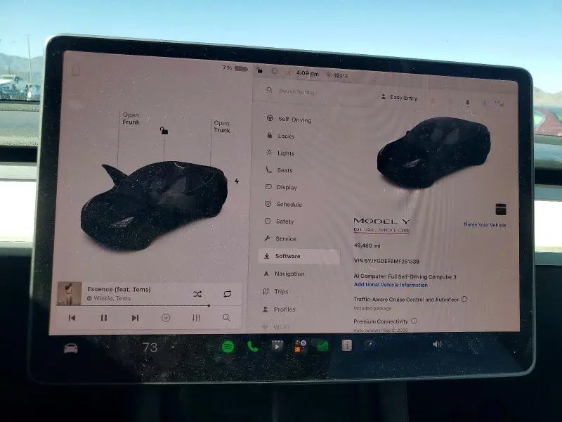2021 TESLA MODEL Y   