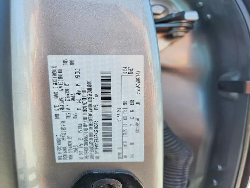 2023 FORD F150 SUPERCREW  