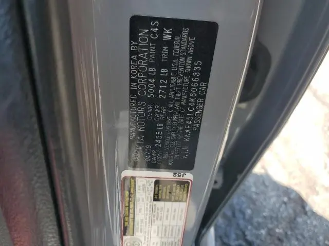 2019 KIA STINGER GT1  