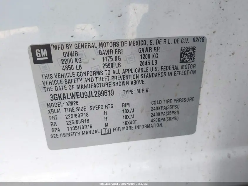 2018 GMC TERRAIN SLT DIESEL