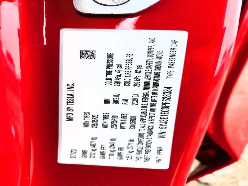 2023 TESLA MODEL 3   