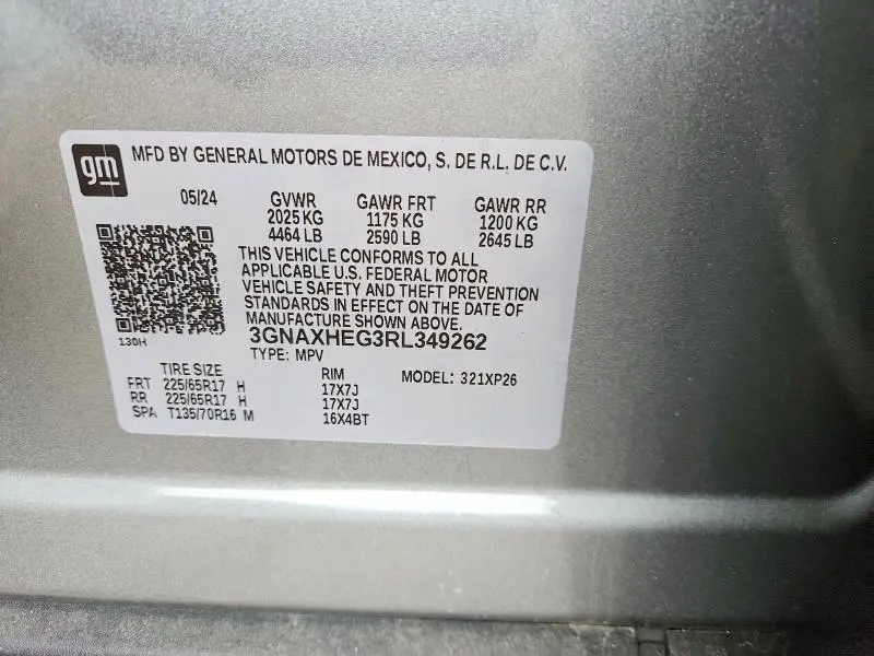 2024 CHEVROLET EQUINOX LS  