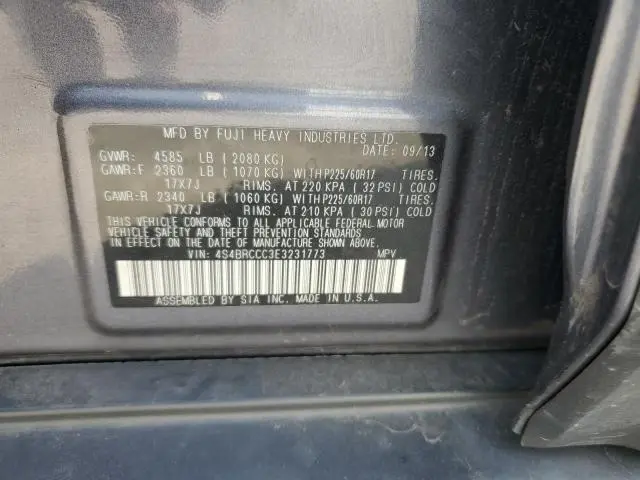 2014 SUBARU OUTBACK 2.5I PREMIUM  