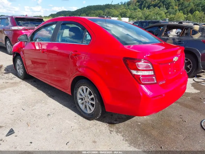 2019 CHEVROLET SONIC LT MANUAL