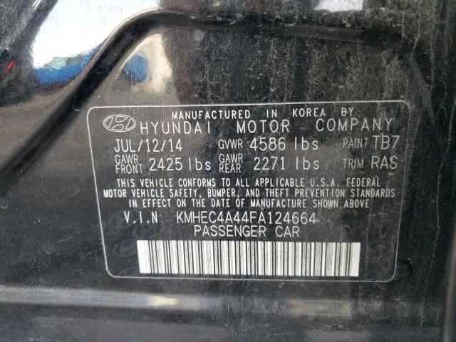 2015 HYUNDAI SONATA HYBRID  