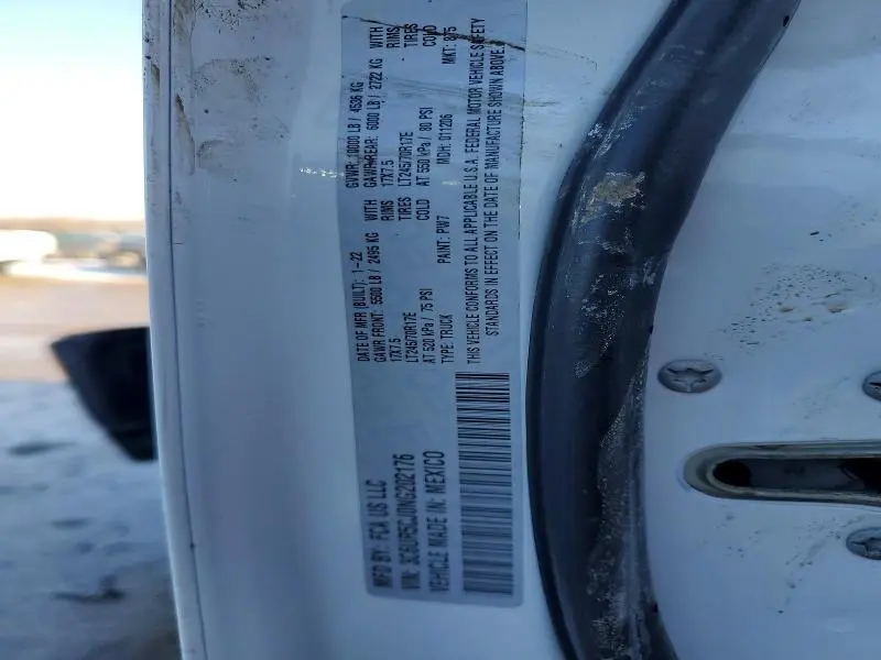 2022 RAM 2500 TRADESMAN  