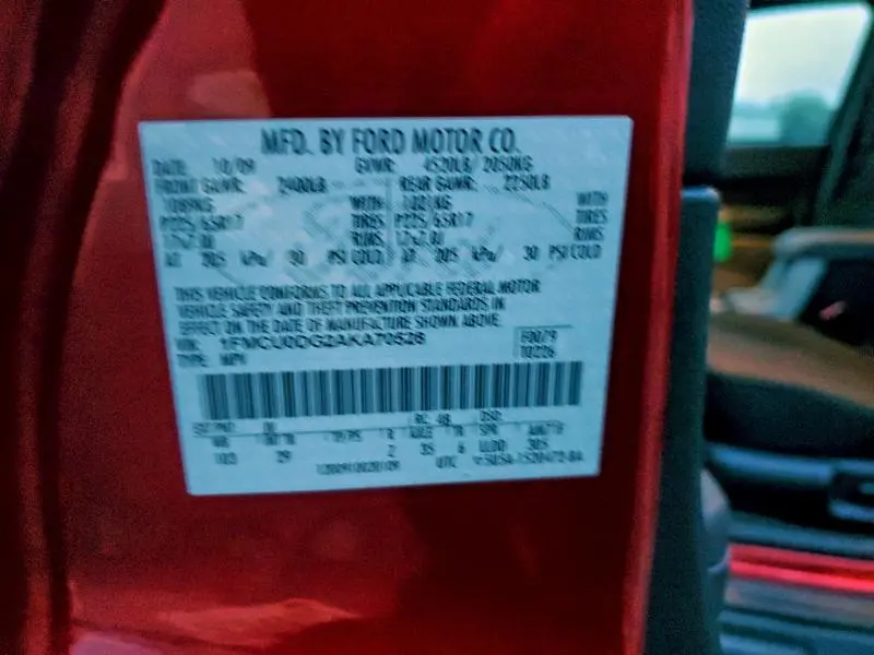 2010 FORD ESCAPE XLT  