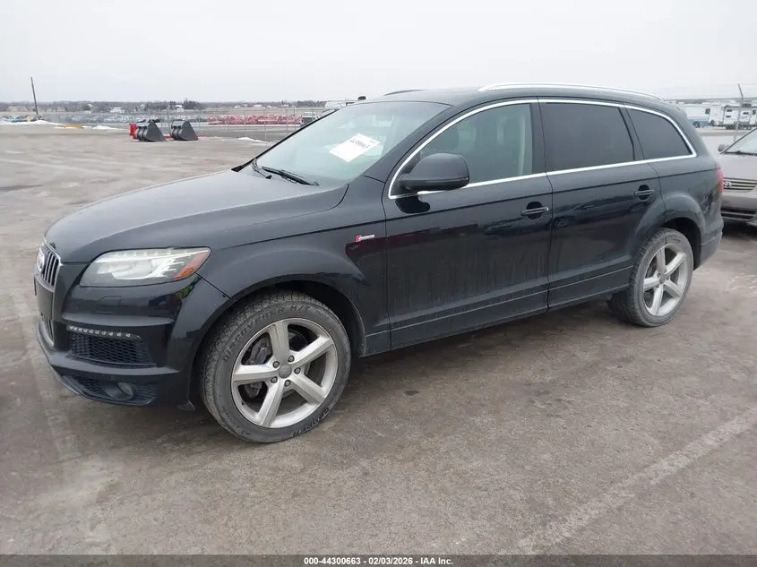 2013 AUDI Q7 3.0T S LINE PRESTIGE