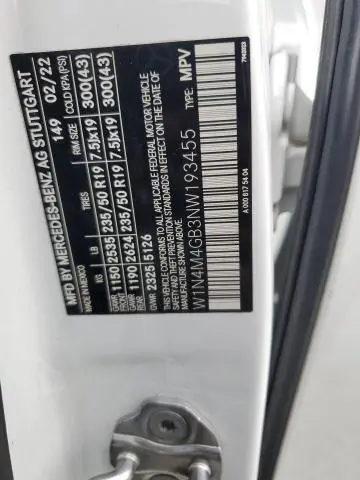 2022 MERCEDES-BENZ GLB 250  