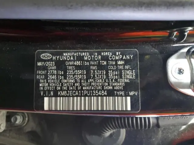 2023 HYUNDAI TUCSON LIMITED