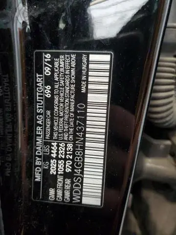 2017 MERCEDES-BENZ CLA 250 4MATIC  