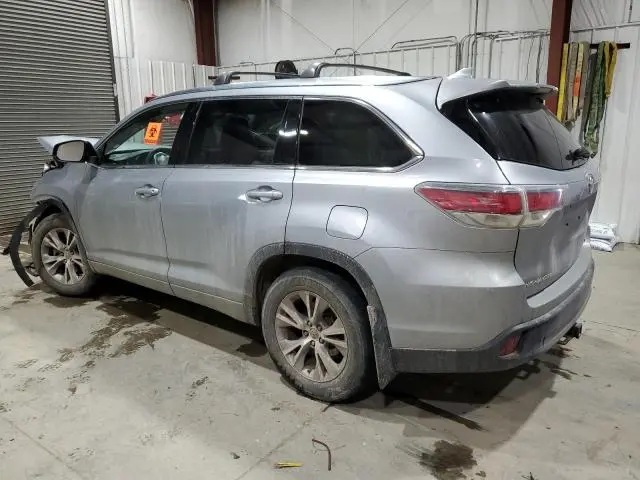 2015 TOYOTA HIGHLANDER XLE