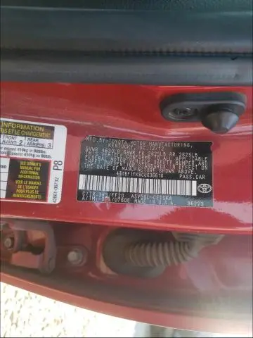 2012 TOYOTA CAMRY BASE