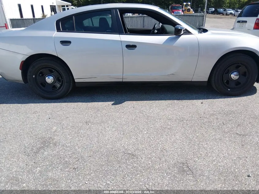 2019 DODGE CHARGER POLICE RWD
