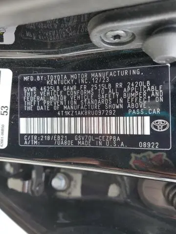 2024 TOYOTA CAMRY TRD  