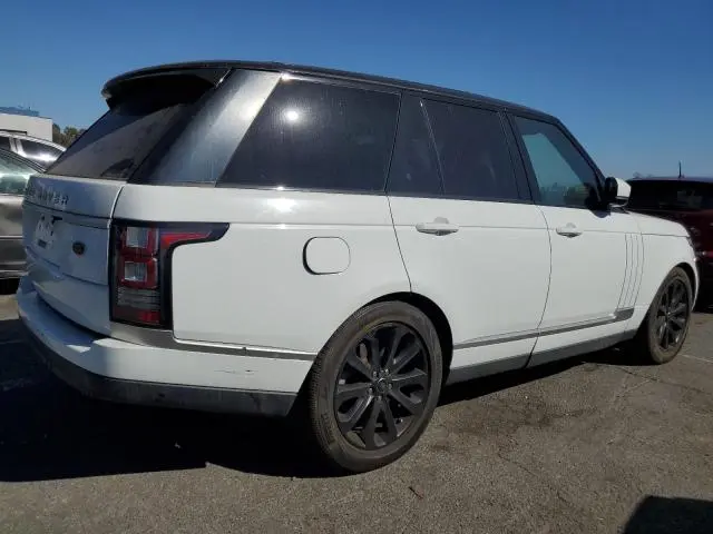 2016 LAND ROVER RANGE ROVER   