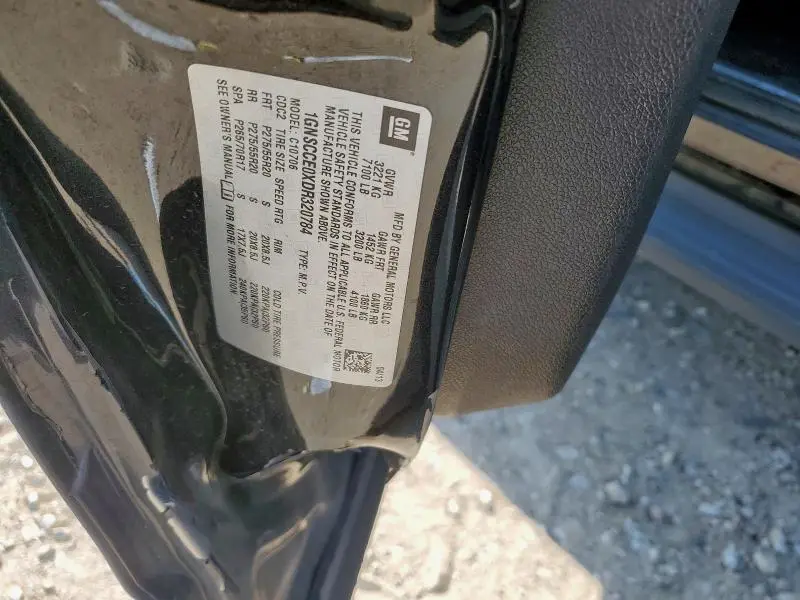 2013 CHEVROLET TAHOE C1500 LTZ  