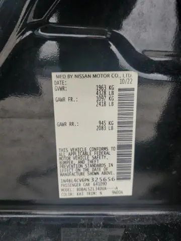 2023 NISSAN ALTIMA SR  