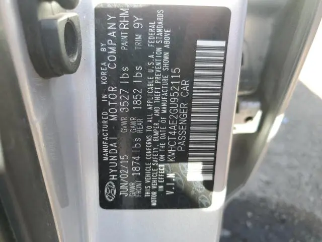 2016 HYUNDAI ACCENT SE  