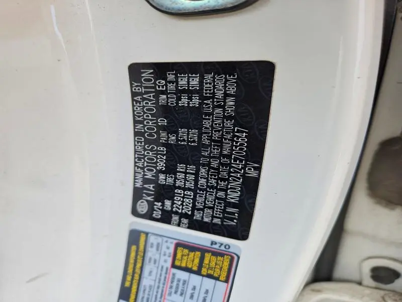 2014 KIA SOUL BASE  