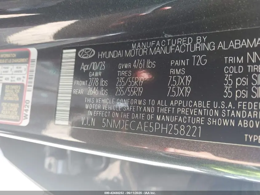 2023 HYUNDAI TUCSON LIMITED