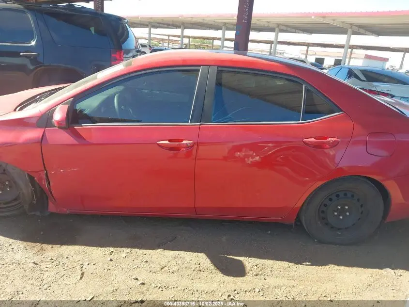 2016 TOYOTA COROLLA LE