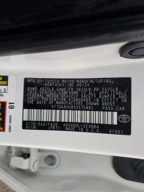 2025 TOYOTA CAMRY XSE  