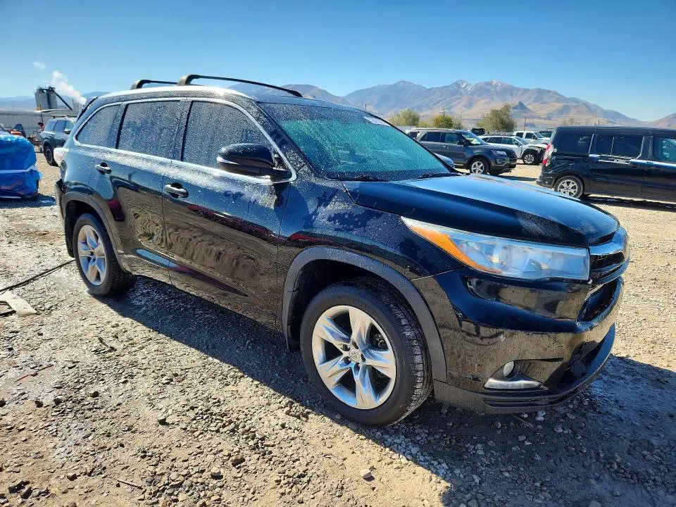 2014 TOYOTA HIGHLANDER LIMITED PLATINUM  