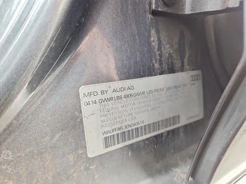 2014 AUDI A4   